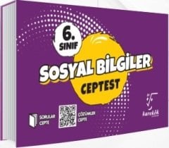 Karekök 6. Sınıf Sosyal Bilgiler Cep Test Karekök Yayınları