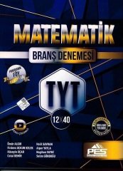 Pes Yayınları YKS TYT Matematik 12x40 Branş Denemesi Pes Yayınları