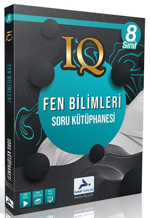 Paraf 8. Sınıf Fen Bilimleri IQ Soru Kütüphanesi Paraf Yayınları