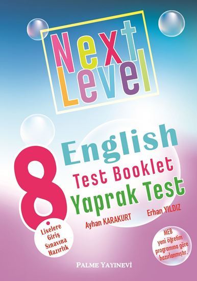 Palme 8. Sınıf English Next Level Test Booklet Yaprak Test Palme Yayınları