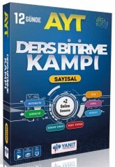 Yanıt YKS AYT Sayısal 12 Günde Ders Bitirme Kampı Yanıt Yayınları