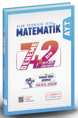 Derece YKS AYT Matematik 7+2 Deneme Video Çözümlü Derece Yayınları