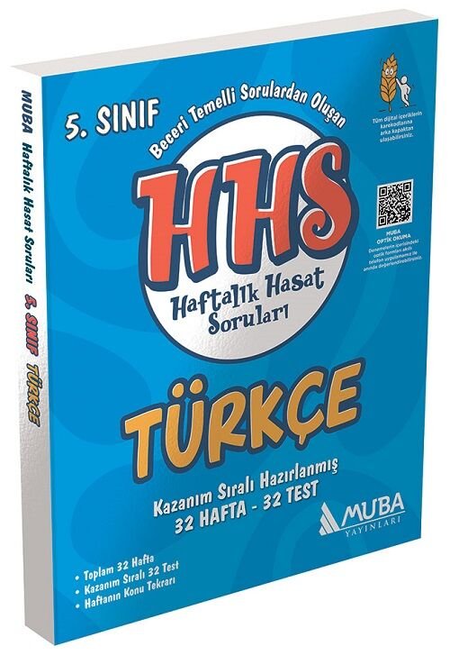 Muba 5. Sınıf Türkçe HHS Haftalık Hasat Soruları Muba Yayınları