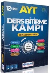 Yanıt YKS AYT Eşit Ağırlık Sözel 12 Günde Ders Bitirme Kampı Yanıt Yayınları