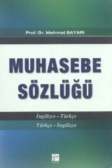 Gazi Kitabevi Muhasebe Sözlüğü - Mehmet Sayarı Gazi Kitabevi