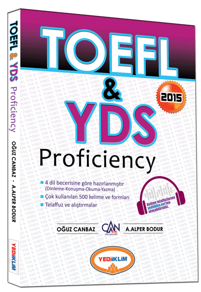 Yediiklim TOEFL YDS Proficiency Yediiklim Yayınları