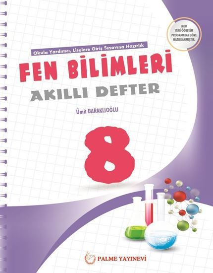 Palme 8. Sınıf Fen Bilimleri Akıllı Defter Palme Yayınları