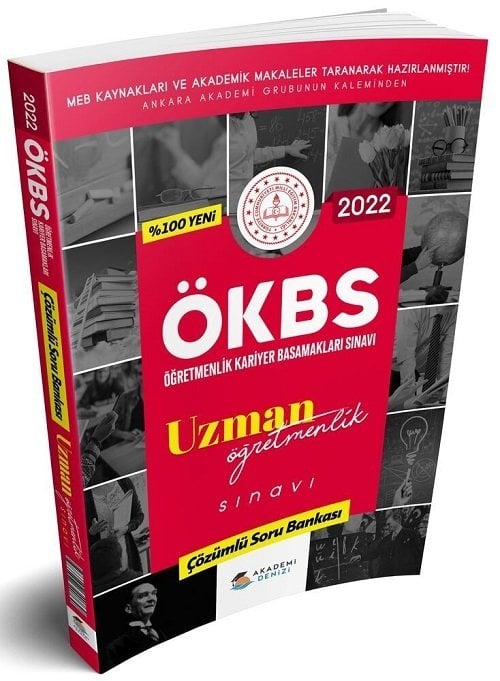 Akademi Denizi 2022 MEB ÖKBS Uzman Öğretmenlik Soru Bankası Çözümlü Akademi Denizi