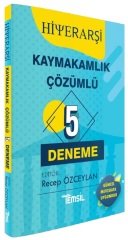 Temsil Kaymakamlık HİYERARŞİ 5 Deneme Çözümlü - Recep Özceylan Temsil Yayınları