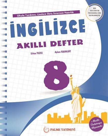 Palme 8. Sınıf İngilizce Akıllı Defter Palme Yayınları