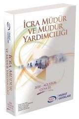 Murat 2020 İcra Müdür ve Yardımcılığı Hazırlık Kitabı Murat Yayınları