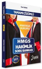 Yetki 2024 HMGS Hakimlik Anayasa Hukuku Soru Bankası - Özal Duran Yetki Yayınları