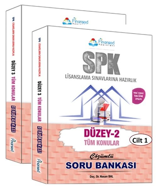 Finansed SPK Düzey-2 Tüm Konular Soru Bankası Set Finansed Yayınları