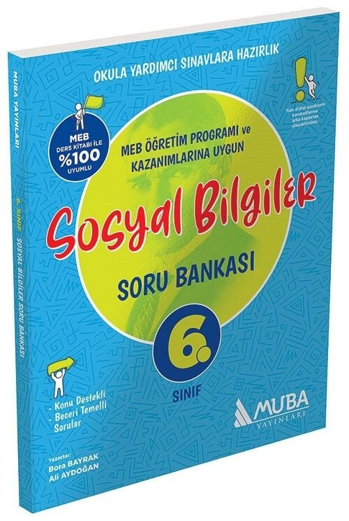 Muba 6. Sınıf Sosyal Bilgiler Soru Bankası Muba Yayınları