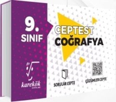 Karekök 9. Sınıf Coğrafya Cep Test Karekök Yayınları