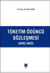 Adalet Tüketim Ödüncü Sözleşmesi - Ekrem Kurt Adalet Yayınevi