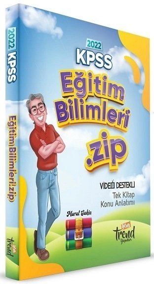 Yeni Trend 2022 KPSS Eğitim Bilimleri Zip Konu Anlatımı Tek Kitap - Murat Sakin Yeni Trend Yayınları