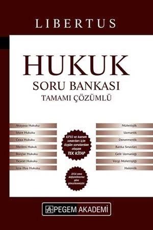 Pegem KPSS A Libertus Hukuk Soru Bankası Çözümlü Pegem Akademi Yayınları