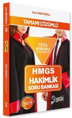 Yetki 2024 HMGS Hakimlik Ceza Hukuku Genel Hükümler Soru Bankası - Emin Hüseyinoğlu Yetki Yayıncılık