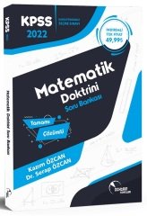 SÜPER FİYAT - Doktrin 2022 KPSS Matematik Doktrini Soru Bankası Çözümlü - Kazım Özcan Doktrin Yayınları