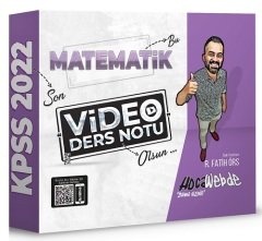 HocaWebde 2022 KPSS Matematik Video Ders Notu - Fatih Örs HocaWebde Yayınları