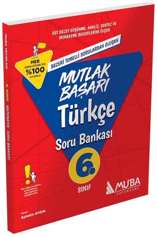 Muba 6. Sınıf Türkçe Mutlak Başarı Soru Bankası Muba Yayınları