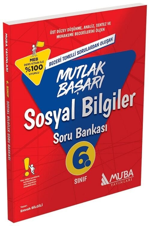 Muba 6. Sınıf Sosyal Bilgiler Mutlak Başarı Soru Bankası Muba Yayınları