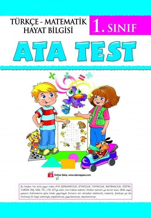 Ata Yayıncılık 1. Sınıf Tüm Dersler Ata Test Ata Yayıncılık