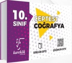 Karekök 10. Sınıf Coğrafya Cep Test Karekök Yayınları