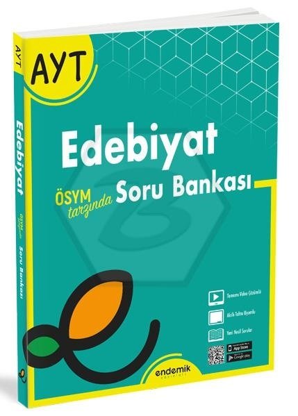 Endemik YKS AYT Edebiyat Soru Bankası Endemik Yayınları