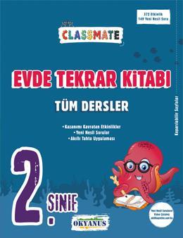 Okyanus 2. Sınıf Tüm Dersler Classmate Evde Tekrar Kitabı Okyanus Yayınları