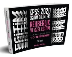 Benim Hocam 2020 KPSS Rehberlik ve Özel Eğitim VİDEO Soru Bankası Can Köni Benim Hocam Yayınları