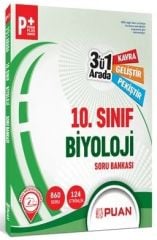 Puan 10. Sınıf Biyoloji 3 ü 1 Arada Soru Bankası Puan Yayınları