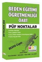 TKM Akademi ÖABT Beden Eğitimi Öğretmenliği Püf Noktalar Ders Notları TKM Akademi