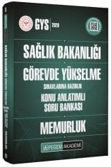 Pegem 2020 GYS Sağlık Bakanlığı MEMURLUK Konu Anlatımlı Soru Bankası Görevde Yükselme Pegem Akademi Yayınları