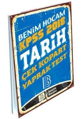 Benim Hocam 2018 KPSS Tarih Çek Kopart Yaprak Test Benim Hocam Yayınları