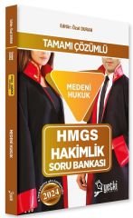 Yetki 2024 HMGS Hakimlik Medeni Hukuk Soru Bankası - Özal Duran Yetki Yayıncılık