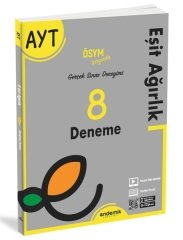 Endemik YKS AYT Eşit Ağırlık 8 Deneme Endemik Yayınları