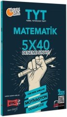 Yargı 2021 YKS TYT Matematik Motivasyon 5x40 Deneme Yargı Yayınları