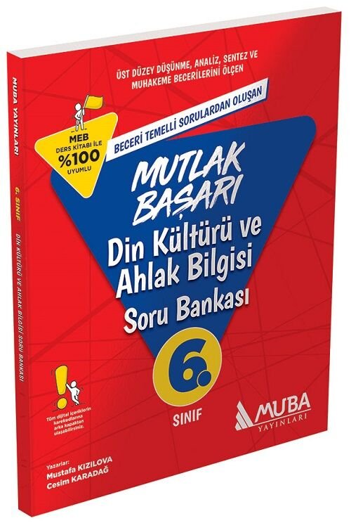 Muba 6. Sınıf Din Kültürü ve Ahlak Bilgisi Mutlak Başarı Soru Bankası Muba Yayınları