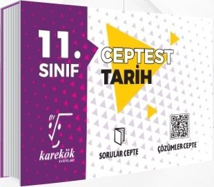 Karekök 11. Sınıf Tarih Cep Test Karekök Yayınları