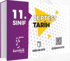 Karekök 11. Sınıf Tarih Cep Test Karekök Yayınları