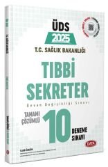 Data 2025 GYS ÜDS Sağlık Bakanlığı Tıbbi Sekreter 10 Deneme Çözümlü Ünvan Değişikliği Data Yayınları