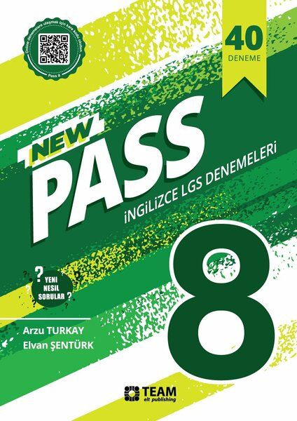 Team Elt 8. Sınıf İngilizce PASS 40 Deneme Team Elt Publishing