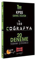 Yargı 2022 KPSS Coğrafya %100 20 Deneme Çözümlü Yargı Yayınları