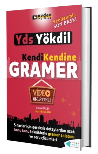 Erkan Önler YDS YÖKDİL İngilizce Kendi Kendine Gramer - Erkan Önler Erkan Önler Yayınları