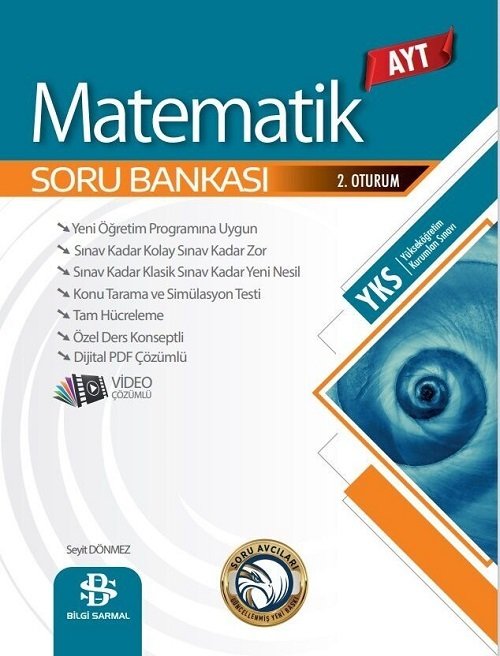 Bilgi Sarmal YKS AYT Matematik Soru Avcıları Soru Bankası Video Çözümlü Bilgi Sarmal Yayınları