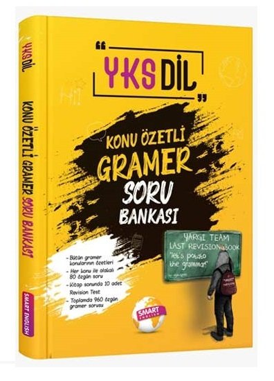 Smart English YKS Dil Konu Özetli Gramer Soru Bankası Smart English Yayınları