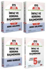 Data 2024 GYS Ceza ve Tevkifevleri İnfaz ve Koruma Başmemuru Konu + Soru + 5 Deneme 3 lü Set Görevde Yükselme Data Yayınları