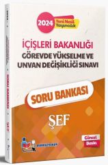 Memur Sınav 2024 GYS İçişleri Bakanlığı Şef Soru Bankası Görevde Yükselme Memur Sınav